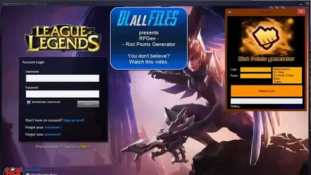 free league of legends account