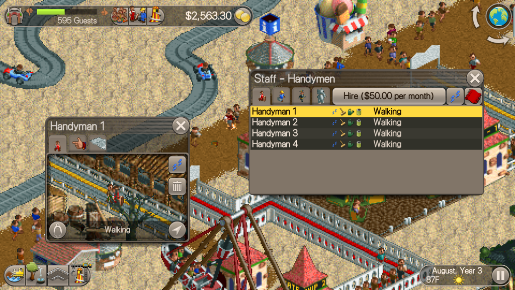 RollerCoaster Tycoon 2 Game